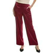 Anne Klein womens Wide Leg Pant, xs, Red